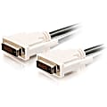 C2G 1m DVI-D Dual Link Digital Video Cable - DVI Cable - 3ft - Male - Male - 3.28ft - Black 1 thumbnail image