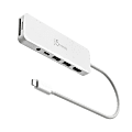 j5create Eco-Friendly USB-C Multi-Port Hub With Power Delivery, 6-3/4”, White, JCD373EW 1 thumbnail image