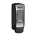 GOJO® ADX-12 High-Capacity Hand Soap Dispenser, Black/Brushed Chrome