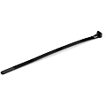 StarTech.com 100 Pack 8" Reusable Cable Ties - Black Large Releasable Nylon/Plastic Zip Ties Resealable Adjustable Network Cable Wraps UL 1 thumbnail image