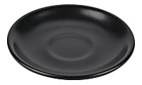 Foundry A.D. Cup Saucers For A.D. Cups, 4 7/8", Black, Pack Of 24 Saucers
