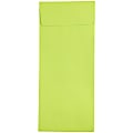 JAM Paper® Policy Envelopes, #11, Gummed Seal, Ultra Lime Green, Pack Of 25