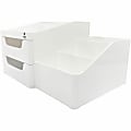 Business Source Multi-Grid Desktop Organizer - 7 Compartment(s) - 2 Drawer(s) - 5.70"x10.70"x 7.60" Depth - 11880 1 thumbnail image