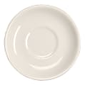 QM Army Med Ceramic Ship Saucers, 5 1/2", White, Pack Of 36 Saucers