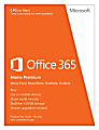 Office 365 Home, Spanish Version, 1-Year Subscription, Product Key