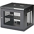 StarTech.com 9U Wallmount Server Rack Cabinet - Wallmount Network Cabinet - Up to 20.8 in. Deep - Use this wall-mounted network cabinet to mount your server or networking equipment to the wall - Save space with a 9U wall mount server cabinet