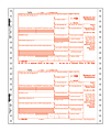 ComplyRight 1099-DIV Continuous Tax Forms, Dividends And Distributions, Carbonless, 4-Part, 1WD, 9 1/2" x 11", Pack Of 100 1 thumbnail image