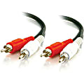 C2G Value Series 6ft Composite Audio Cable - RCA Stereo Audio Cable - M/M - RCA - RCA - 6ft 1 thumbnail image