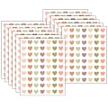 Teacher Created Resources Mini Stickers, 1/2”, Terrazzo Tones Hearts, 378 Stickers Per Pack, Bundle Of 12 Packs 1 thumbnail image