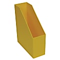 Romanoff Magazine Files, 9 1/2"H x 3 1/2"W x 11 1/2"D, Yellow, Pre-K - Grade 8, Pack Of 3 1 thumbnail image
