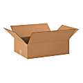 Office Depot® Brand Flat Corrugated Boxes 20" x 15" x 6", Bundle of 25