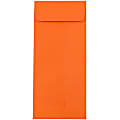 JAM Paper® Policy Envelopes, #11, Gummed Seal, 30% Recycled, Orange, Pack Of 25