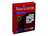 Navigator Soporcel Premium Multi Use Printer & Copy Paper, 10 Reams, White, Letter (8.5" x 11"), 5000 Sheets Per Case, 20 Lb, 97 Brightness 1 thumbnail image