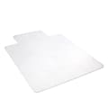 Deflecto Earth Source® Chair Mat For Hard Floors, Standard Lip, 36" x 48", Clear