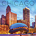 2024 Willow Creek Press Scenic Monthly Wall Calendar, 12" x 12", Chicago, January to December
