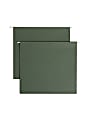 Smead® Hanging Box-Bottom File Folders, 3" Expansion, Letter Size, Standard Green, Box Of 25