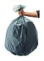 Rubbermaid® Tuffmade Polyliner 2.0-mil Trash Bags, 55 Gallons, Gray, Carton Of 100 Bags