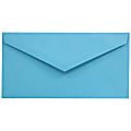 JAM Paper® Booklet Envelopes, #7 3/4 Monarch, Gummed Seal, 30% Recycled, Blue, Pack Of 25 1 thumbnail image