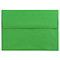 JAM Paper® Booklet Invitation Envelopes, A6, Gummed Seal, 30% Recycled, Green, Pack Of 25 1 thumbnail image