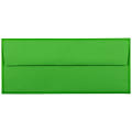 JAM PAPER #10 Business Colored Envelopes, 4 1/8" x 9 1/2", Green, 25/Pack 1 thumbnail image
