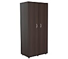 Inval 2 Door Armoire, Espresso-Wengue 1 thumbnail image