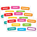 Ashley Productions Magnetic Die-Cut Timesavers & Labels, Days of the Week, Chalk Loops, 8 Pieces Per Pack, Set Of 3 Packs 1 thumbnail image