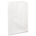Bagcraft PB25 Grease-Resistant Sandwich Bags, 8" x 6 1/2", White, Carton Of 2,000 Bags 1 thumbnail image