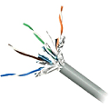 Belkin Cat. 6a STP Solid Cable - Bare Wire - Bare Wire - 1000ft - Gray 1 thumbnail image