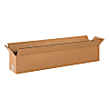 Partners Brand Long Corrugated Boxes 24" x 6" x 4", Bundle of 25