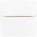 JAM Paper® Square Invitation Envelopes, 4 1/2" x 4 1/2", Gummed Seal, White, Pack Of 25 1 thumbnail image