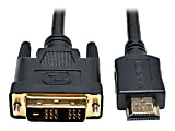 Tripp Lite 20' HDMI To DVI-D Digital Monitor Adapter Video Converter Cable, Black