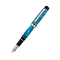 Monteverde® Resin Fountain Pen, Medium Point, 0.8 mm, Turquoise Barrel, Black Ink