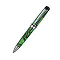 Monteverde® Ballpoint Pen, Medium Point, 0.8 mm, Green Barrel, Black Ink