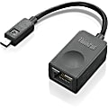 Lenovo ThinkPad Ethernet Extension Cable - Network Cable for Notebook - Extension Cable - Black 1 thumbnail image