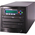 Kanguru DVD Duplicator 1 to 1 Target - Disk duplicator - DVD±RW (±R DL) x 1, DVD-ROM x 1 - max drives: 2 - 24x - USB 2.0 - external - TAA Compliant