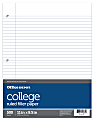 Office Depot® Brand Ruled Filler Paper, 8 1/2" x 11", College Ruled, White, Ream Of 500 Sheets