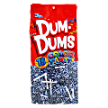 Dum Dums Blueberry Lollipops, Color Party Blue, 75 Pieces Per Bag, Pack Of 2 Bags 1 thumbnail image