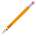 Zebra® #2 Mechanical Pencils, 0.7 mm, Yellow Barrels, Black Lead, Pack Of 12