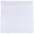 JAM Paper® Square Invitation Envelopes, 8 1/2" x 8 1/2", Gummed Seal, White, Pack Of 25