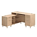 Sauder® Clifford Place 59"W L-Shaped Computer Desk With Keyboard Shelf And Filing Drawer, Natural Maple 1 thumbnail image