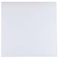 JAM Paper® Square Invitation Envelopes, 9 1/2" x 9 1/2", Gummed Seal, White, Pack Of 25