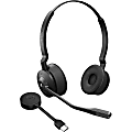 Jabra Engage 55 Headset - Stereo - USB Type C - Wireless - DECT - 492.1 ft - 40 Hz to 16 kHz - On-ear - 9559470125 1 thumbnail image