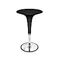 LumiSource Gelato Bar Table, Silver/Black 1 thumbnail image