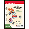 Office Depot® Brand Manila Drawing Paper, 9" x 12", 40 Lb, 50 Sheets 1 thumbnail image