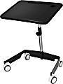 Kore Design™ Kids 30”W Sit-Stand Mobile Student Desk, Black