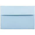 JAM Paper® Booklet Invitation Envelopes, A10, Gummed Seal, Baby Blue, Pack Of 25 1 thumbnail image
