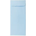 JAM Paper® #10 Policy Envelopes, Gummed Seal, Light Baby Blue, Pack Of 25 1 thumbnail image