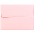 JAM Paper® Booklet Invitation Envelopes, A2, Gummed Seal, Baby Pink, Pack Of 25 1 thumbnail image