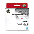 Office Depot® Brand  Remanufactured Cyan Inkjet Cartridge Replacement For Canon CLI-271, ODCLI271C