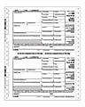 ComplyRight W-2G Continuous Tax Forms, Carbonless, 6-Part, 1WD, 9 1/2" x 11", Pack Of 100 1 thumbnail image